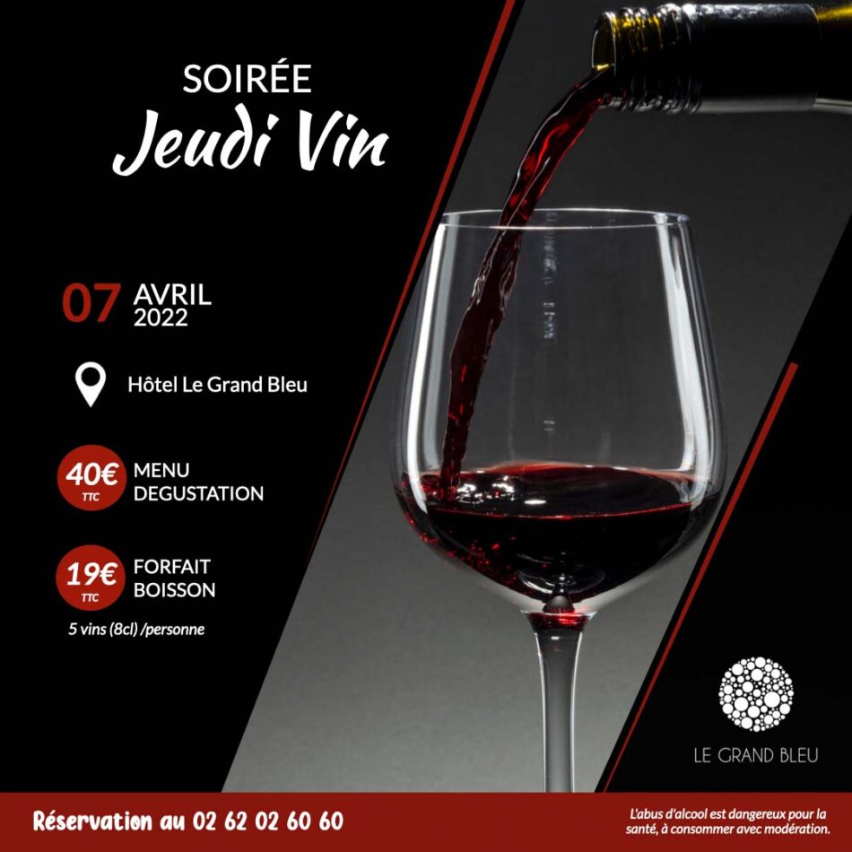 Le retour du Jeudi Vin !