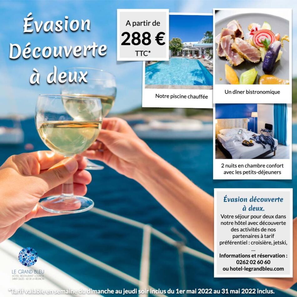 Evasion Découverte à deux : de retour pour tout le mois de mai !