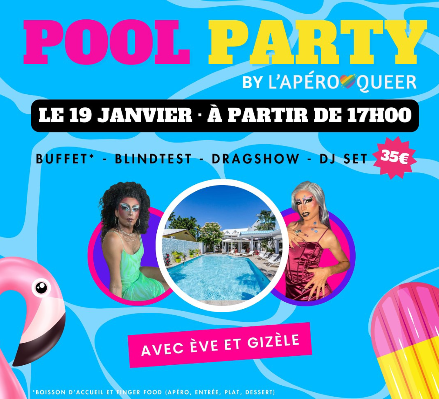 Pool Party by l&rsquo;Apéro Queer