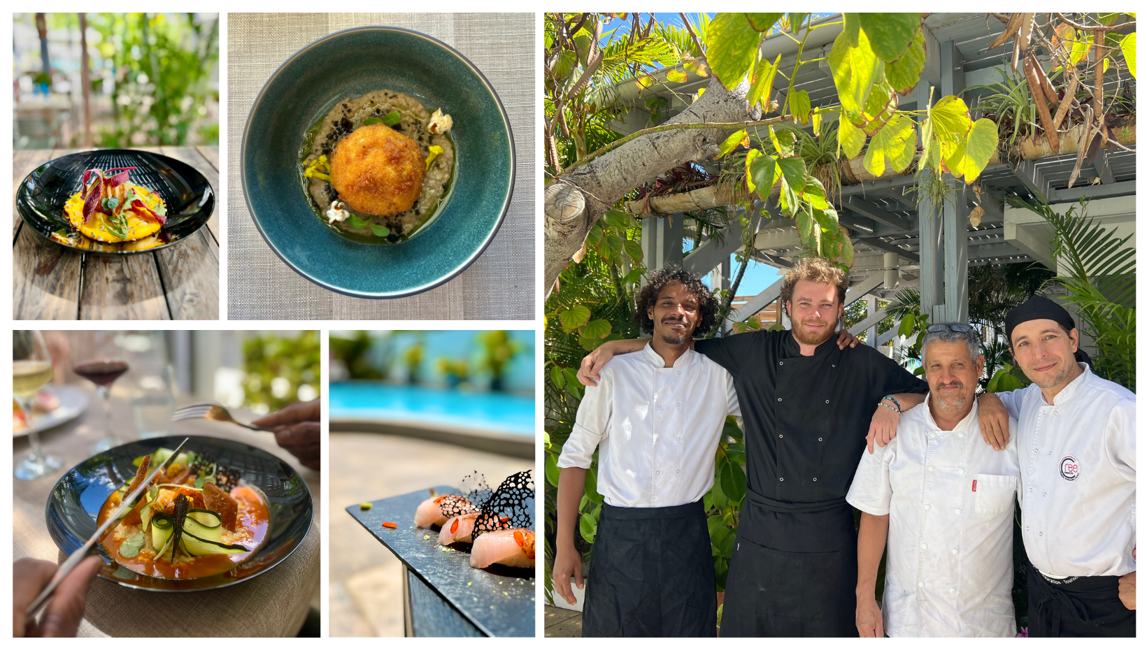 Découvrez la cuisine du chef Josh et son équipe du Restaurant le P'tit Bleu.