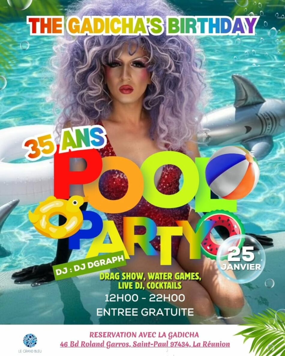 Pool party au Grand Bleu